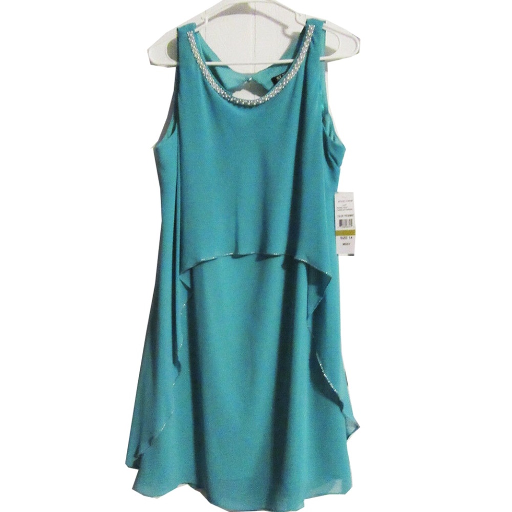 S. L. Fashions Sleeveless Dress Size 14
